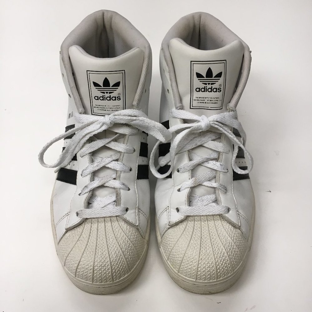 Adidas Pro Model Premium Leather Upper Sz 9 (104)